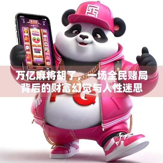 万亿麻将胡了，一场全民赌局背后的财富幻觉与人性迷思