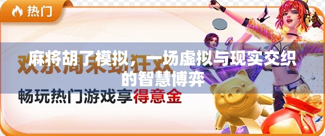 麻将胡了模拟，一场虚拟与现实交织的智慧博弈