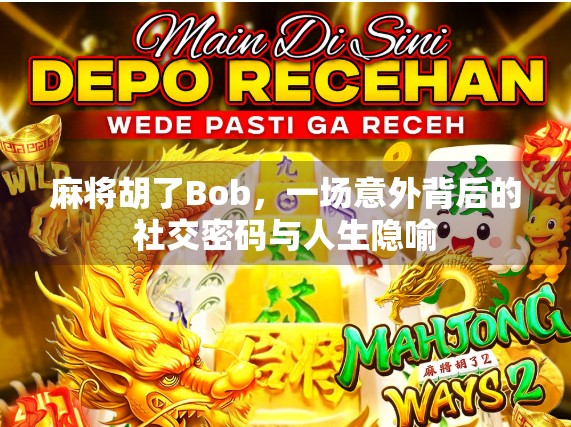 麻将胡了Bob，一场意外背后的社交密码与人生隐喻