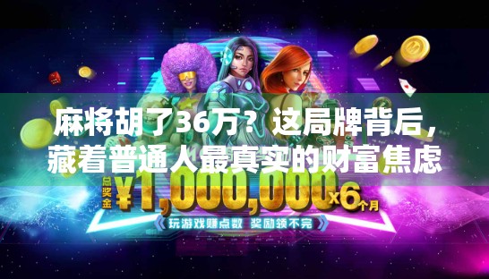 麻将胡了36万？这局牌背后，藏着普通人最真实的财富焦虑与人生隐喻