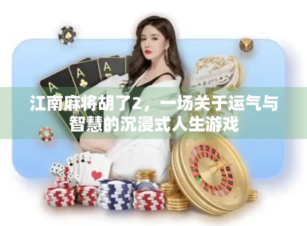 江南麻将胡了2，一场关于运气与智慧的沉浸式人生游戏