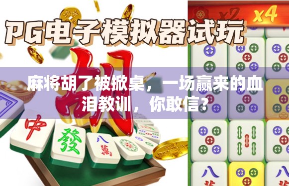 麻将胡了被掀桌，一场赢来的血泪教训，你敢信？