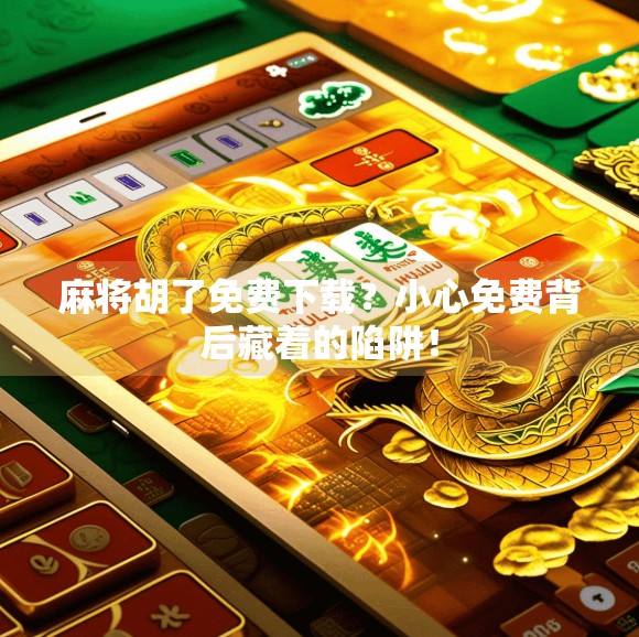 麻将胡了免费下载？小心免费背后藏着的陷阱！