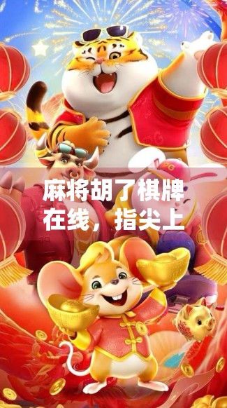 麻将胡了棋牌在线，指尖上的智慧对决，年轻人的新社交战场